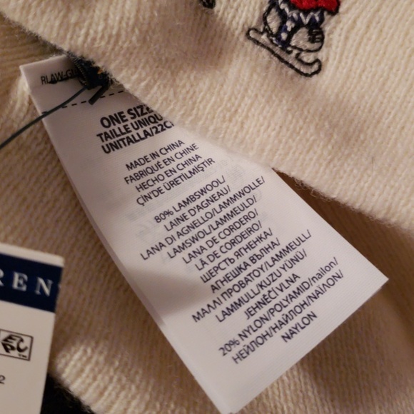 Limited edition Ralph Lauren Polo Bear beanie - Picture 4 of 4